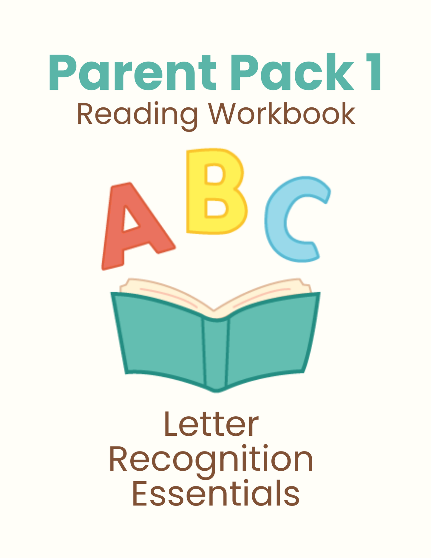 Parent Pack 1 - Letter Recognition Essentials
