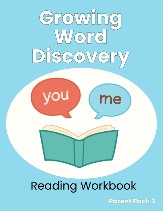 Parent Pack 3:  Growing Word Discovery