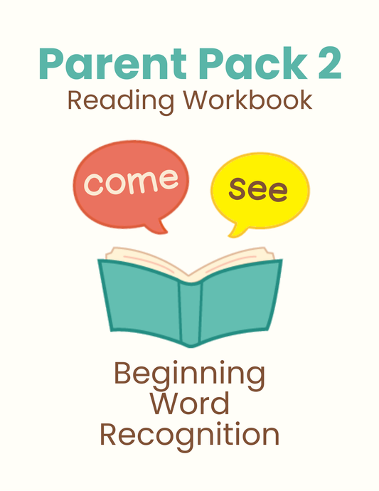 Parent Pack 2 - Beginning Word Discovery